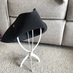 Tricorn Hat - Black. Re-enactment, colonial, Regency, pirate, Halloween